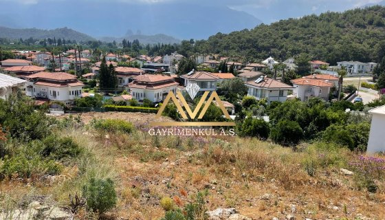 RUHSATLI HAZIR PROJELİ MUHTEŞEM MANZARALI KONUT İMARLI ARSA